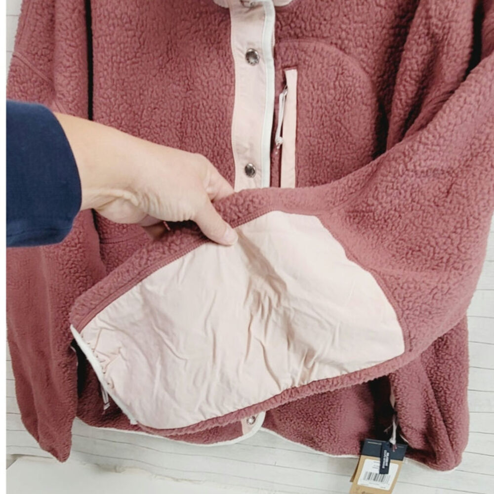 The North Face Cragmont Fleece Jacket in Wild Ginger-Evening Pink Sand, sz XXL - Picture 3 of 12